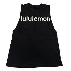 Lululemon All Yours Tank *Graphic Black & White